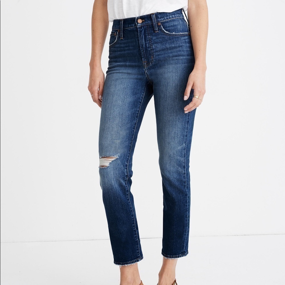 Madewell The Perfect Vintage Crop Jean - Picture 1 of 11